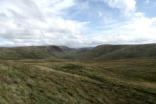 Das Bild zeigt die Landschaft bei Cloud Hill.