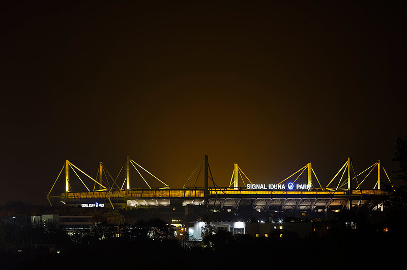 Das Dortmunder Signal-Iduna-Stadion